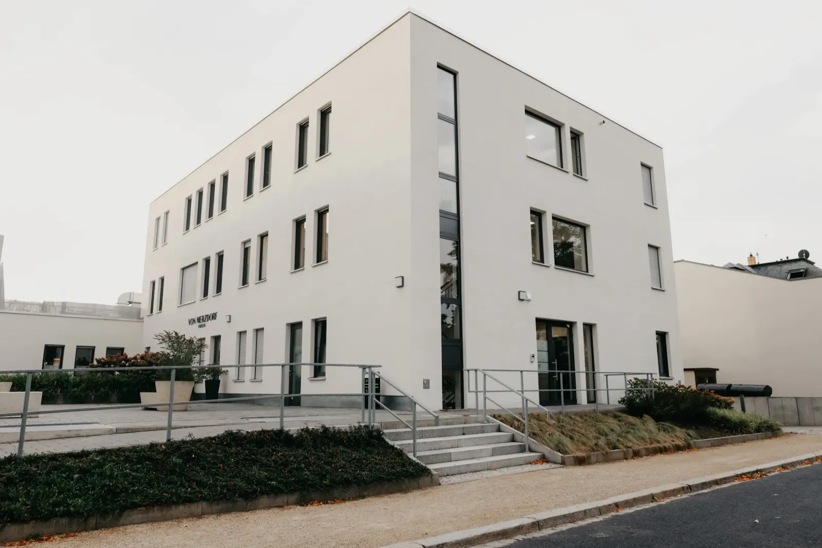 Außenansicht des Ärztehauses